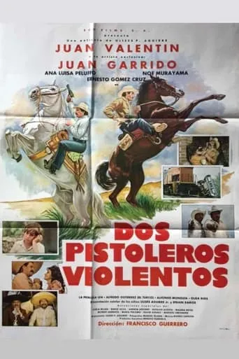 Dos pistoleros violentos movie poster - Rated 5/10