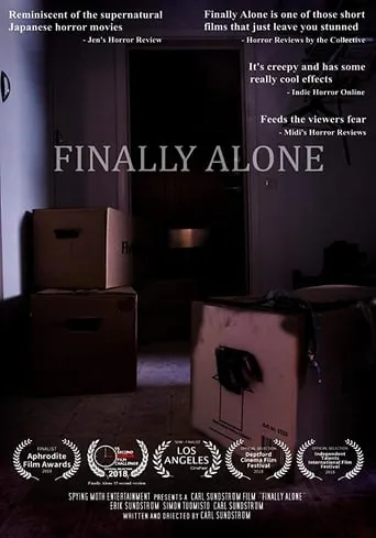 Finally Alone movie poster - Entertainment content