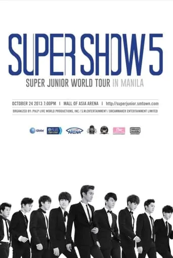Super Junior World Tour - Super Show 5 movie poster - Rated 10/10