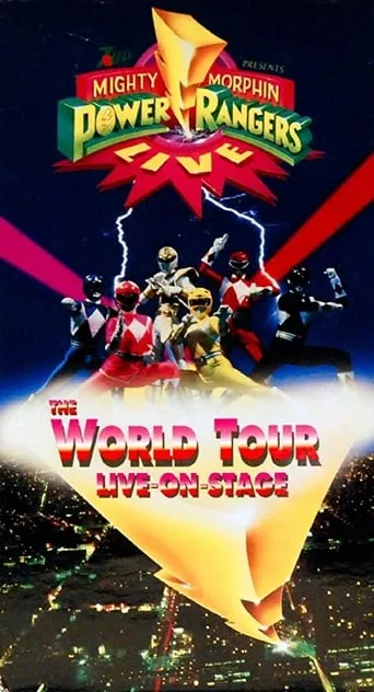 Mighty Morphin Power Rangers Live: The World Tour Live-on-Stage movie poster - Rated 8.6/10