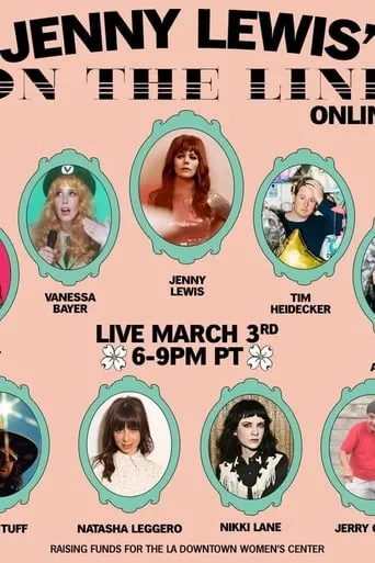 Jenny Lewis' On The Line Online movie poster - Entertainment content