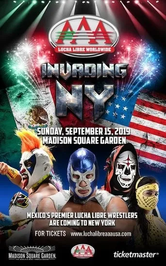 Lucha Libre AAA Invading New York movie poster - Entertainment content