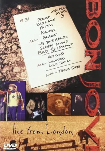 Bon Jovi: Live from London movie poster - Rated 8.4/10