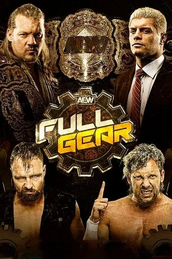 AEW Full Gear movie poster - Rated 7.5/10