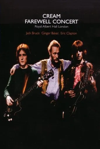 Cream – Farewell Concert movie poster - Rated 5.2/10