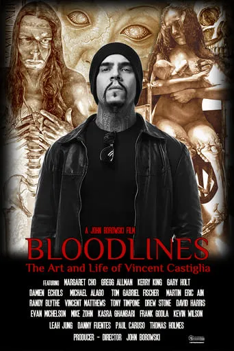 Bloodlines: The Art and Life of Vincent Castiglia movie poster - Entertainment content