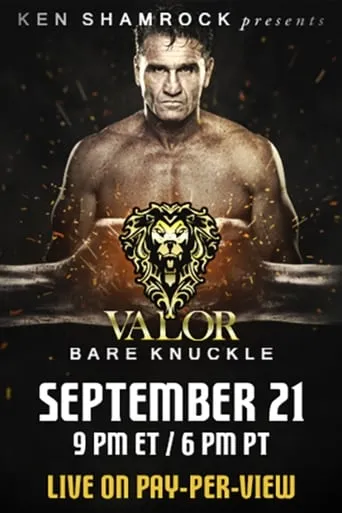 VBK 1 Valor Bare Knuckle movie poster - Rated 6.8/10