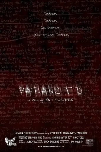 Paranoid movie poster - Rated 6/10