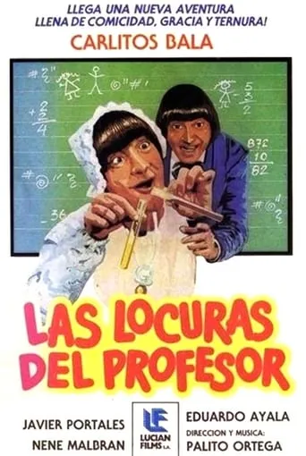 Las locuras del profesor movie poster - Rated 6/10