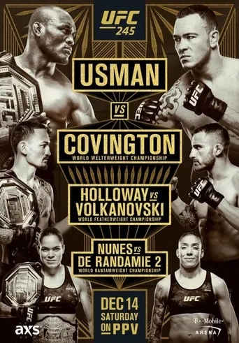 UFC 245: Usman vs. Covington movie poster - Rated 7.5/10