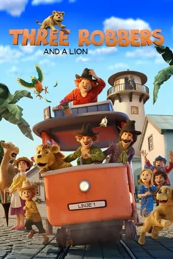 Three Robbers and a Lion movie poster - Rated 6.6/10