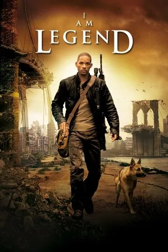 I Am Legend movie poster - Rated 7.21/10