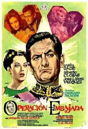 Operación: Embajada movie poster - Entertainment content