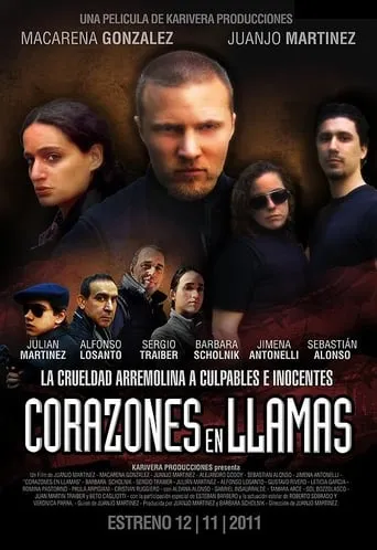 Corazones en llamas movie poster - Entertainment content
