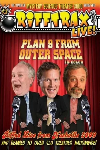 RiffTrax Live: Plan 9 from Outer Space movie poster - Rated 8.8/10