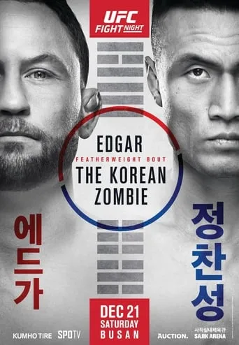 UFC Fight Night 165:  Edgar vs The Korean Zombie movie poster - Entertainment content