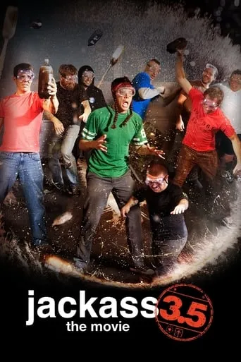 Jackass 3.5 movie poster - Rated 6.331/10