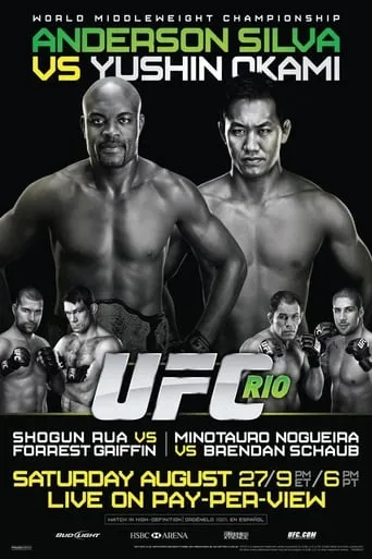 UFC 134: Silva vs. Okami movie poster - Rated 8.3/10