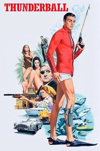Thunderball movie poster - Rated 6.672/10