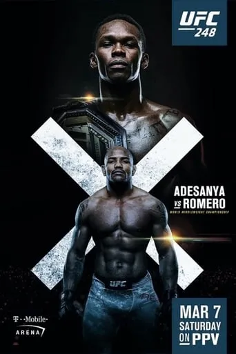 UFC 248: Adesanya vs. Romero movie poster - Rated 6/10