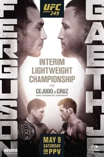 UFC 249: Ferguson vs. Gaethje movie poster - Rated 7.7/10