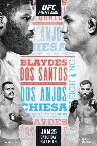 UFC Fight Night 166: Blaydes vs. Dos Santos movie poster - Entertainment content