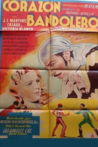 Corazón bandolero movie poster - Rated 5/10