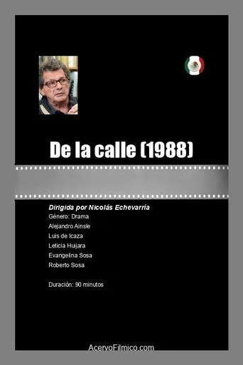 De la calle movie poster - Rated 3.7/10