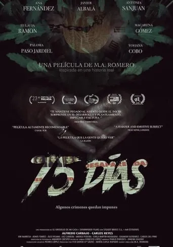75 días movie poster - Rated 5.8/10
