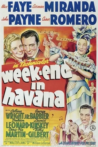 Week-End in Havana movie poster - Rated 6.7/10