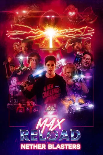 Max Reload and the Nether Blasters movie poster - Rated 5.8/10