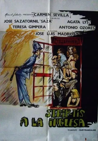 Strip-tis a la inglesa movie poster - Rated 1/10