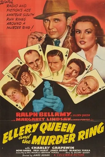 Ellery Queen and the Murder Ring movie poster - Rated 5.7/10