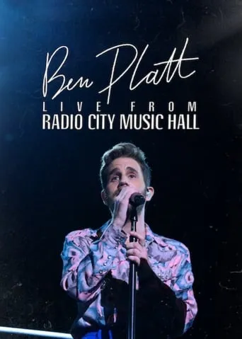 Ben Platt: Live from Radio City Music Hall movie poster - Rated 7.8/10