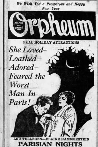 Parisian Nights movie poster - Rated 1/10