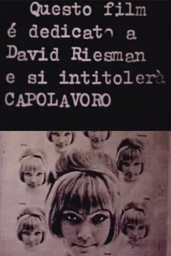 Questo film è dedicato a David Riesman e si intitolerà «Capolavoro» movie poster - Entertainment content