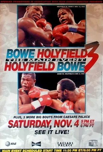Evander Holyfield vs. Riddick Bowe III movie poster - Entertainment content