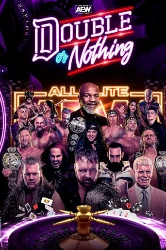 AEW Double or Nothing movie poster - Rated 7.9/10