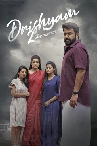 Drishyam 2 movie poster - Rated 7.6/10