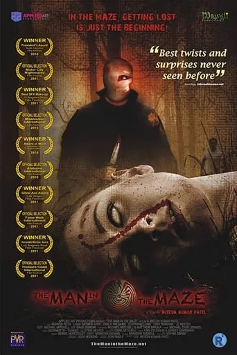 The Man in the Maze movie poster - Rated 2/10