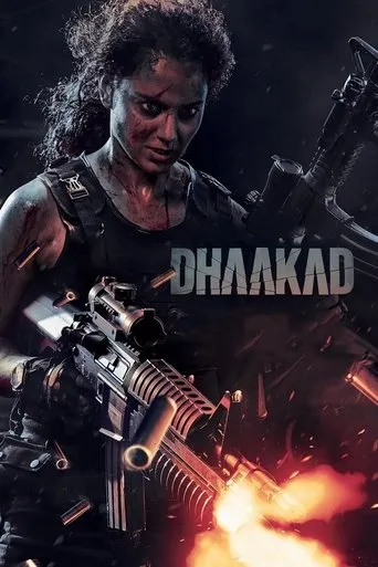 Dhaakad movie poster - Rated 4.4/10