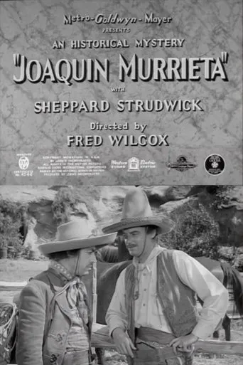 Joaquin Murrieta movie poster - Rated 6/10