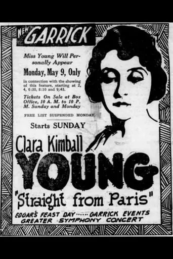 Straight from Paris movie poster - Entertainment content