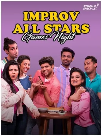 Improv All Stars: Games Night movie poster - Rated 1/10