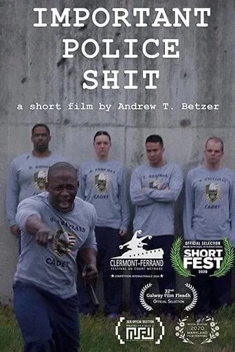 Important Police Shit movie poster - Rated 10/10