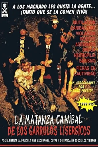 La matanza caníbal de los garrulos lisérgicos movie poster - Rated 5.2/10