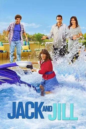 Jack and Jill movie poster - Rated 4.38/10
