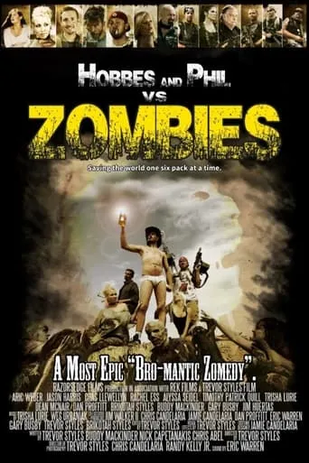 Hobbes & Phil V.S. Zombies movie poster - Rated 8/10