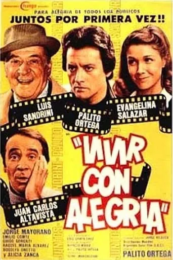 Vivir con alegría movie poster - Entertainment content