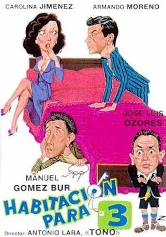 Habitación para tres movie poster - Rated 5.8/10